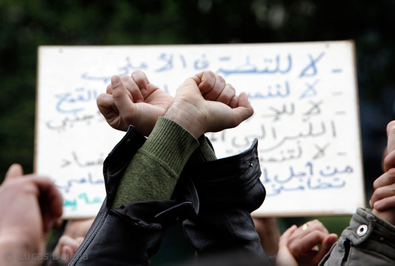 Protest in Tunis