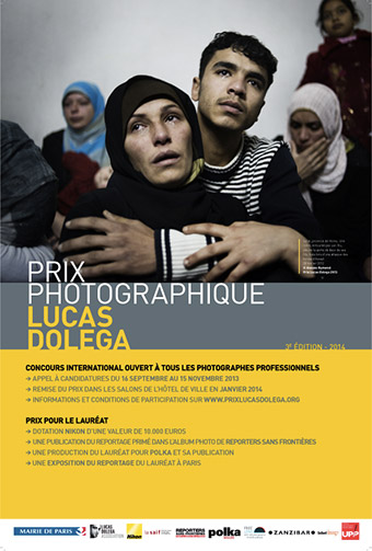 Affiche Prix Lucas Dolega III - 2014