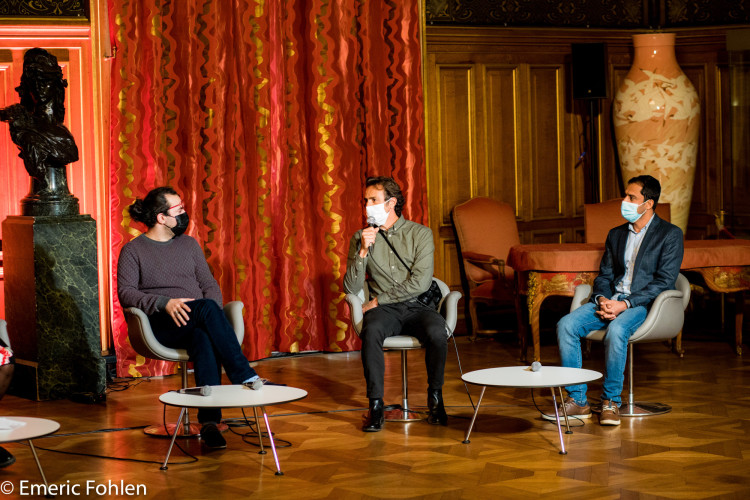 Remise du prix Lucas Dolega 2021