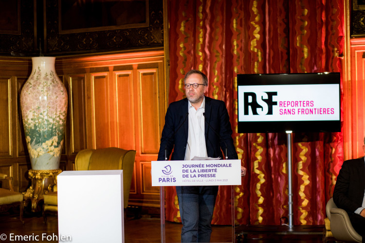 Remise du prix Lucas Dolega 2021