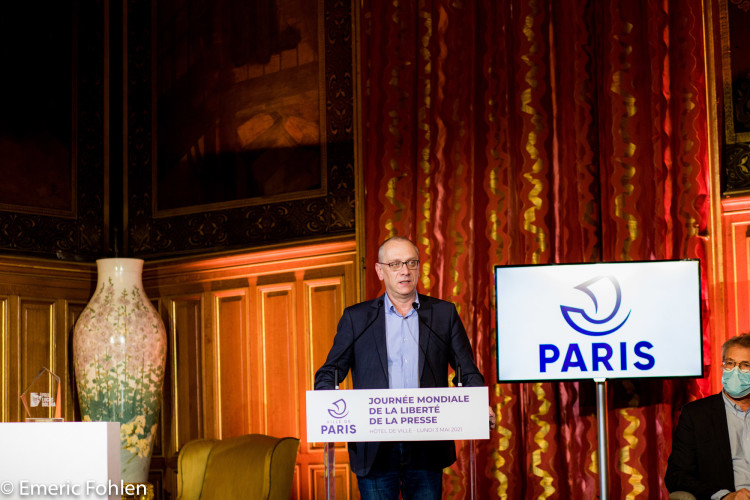 Remise du prix Lucas Dolega 2021