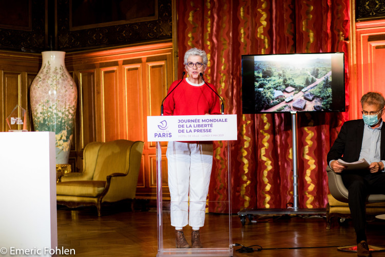 Remise du prix Lucas Dolega 2021